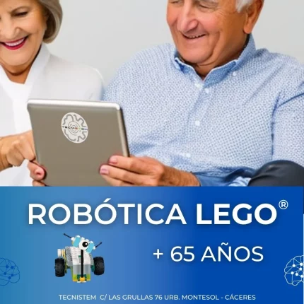 Taller robótica LEGO en Cáceres para adultos