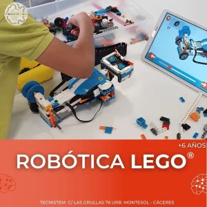 Taller robótica LEGO en Cáceres